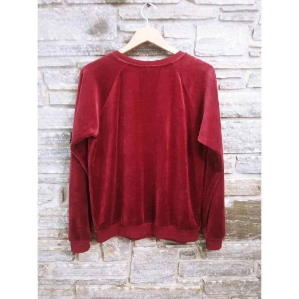 NWT Women's‎ Knox Rose Soft Rib Knit Cuffed Long Sleeve Sweatshirt